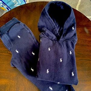 Polo by Ralph Lauren Kids Navy Matching Set